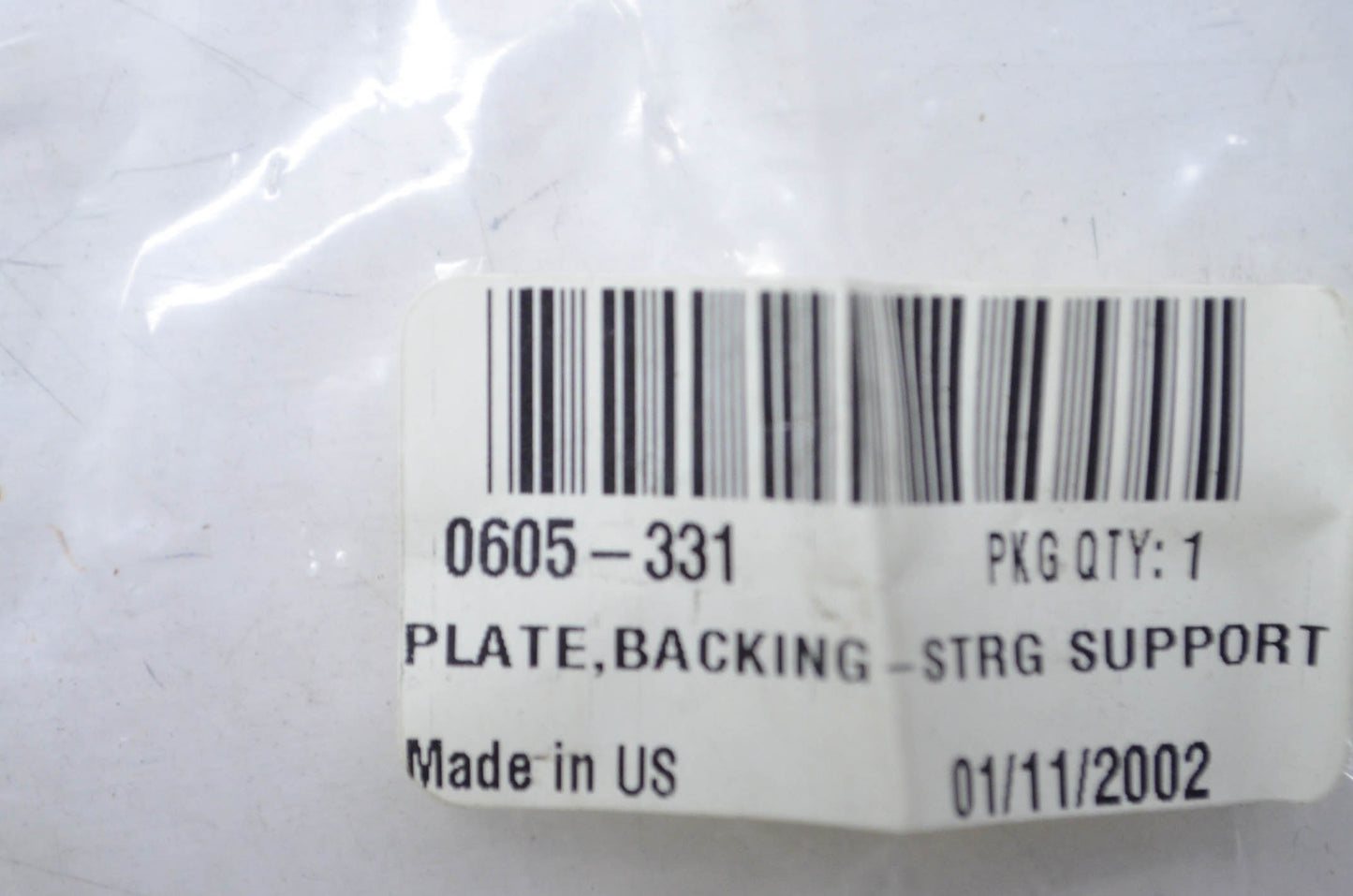 OEM Arctic Cat 0605-331 Steering Support Backing Plate NOS
