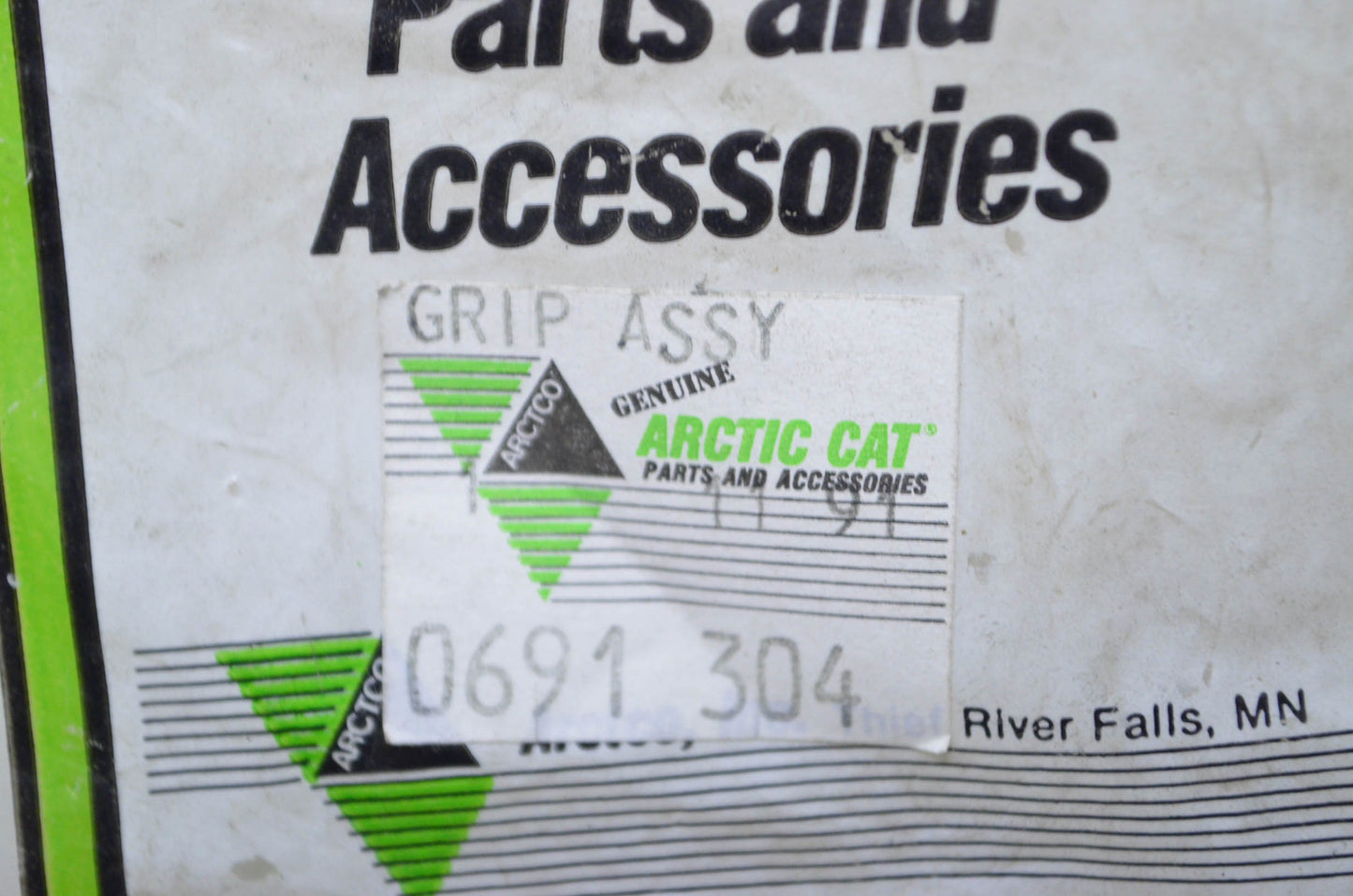 OEM Arctic Cat 0691-304 Starter Grip Assembly 5.0X1400 NOS