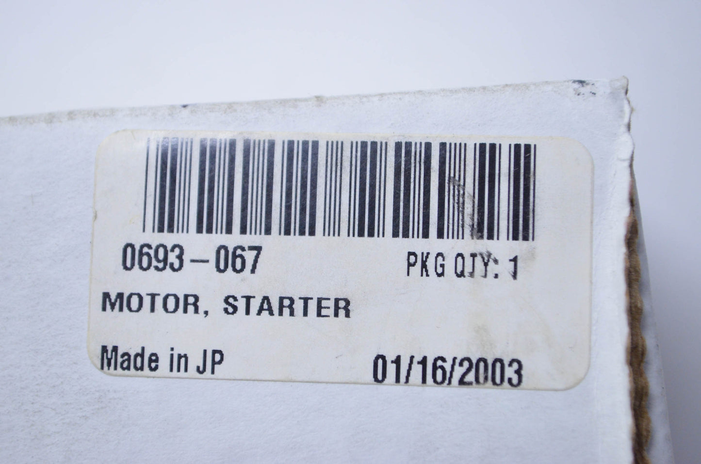 OEM Arctic Cat 0693-067 Starter Motor NOS