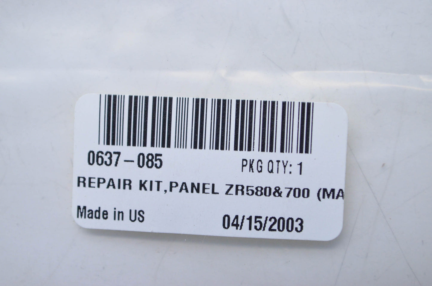 OEM Arctic Cat 0637-085 Panel Repair Kit NOS