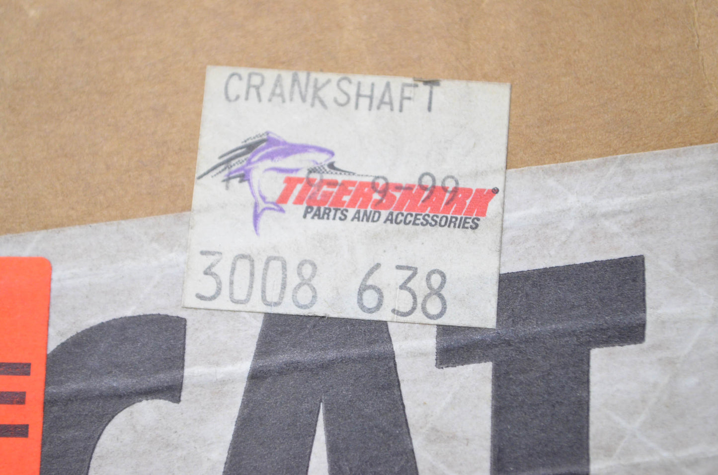 Tigershark 3008-638, 12221-91B91 Right Crankshaft NOS
