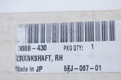 Tigershark 3008-430 Right Crankshaft NOS