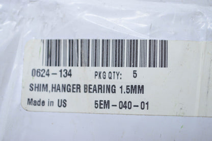 OEM Arctic Cat 0624-134 Hanger Bearing Shim 1.5mm Qty 5 NOS