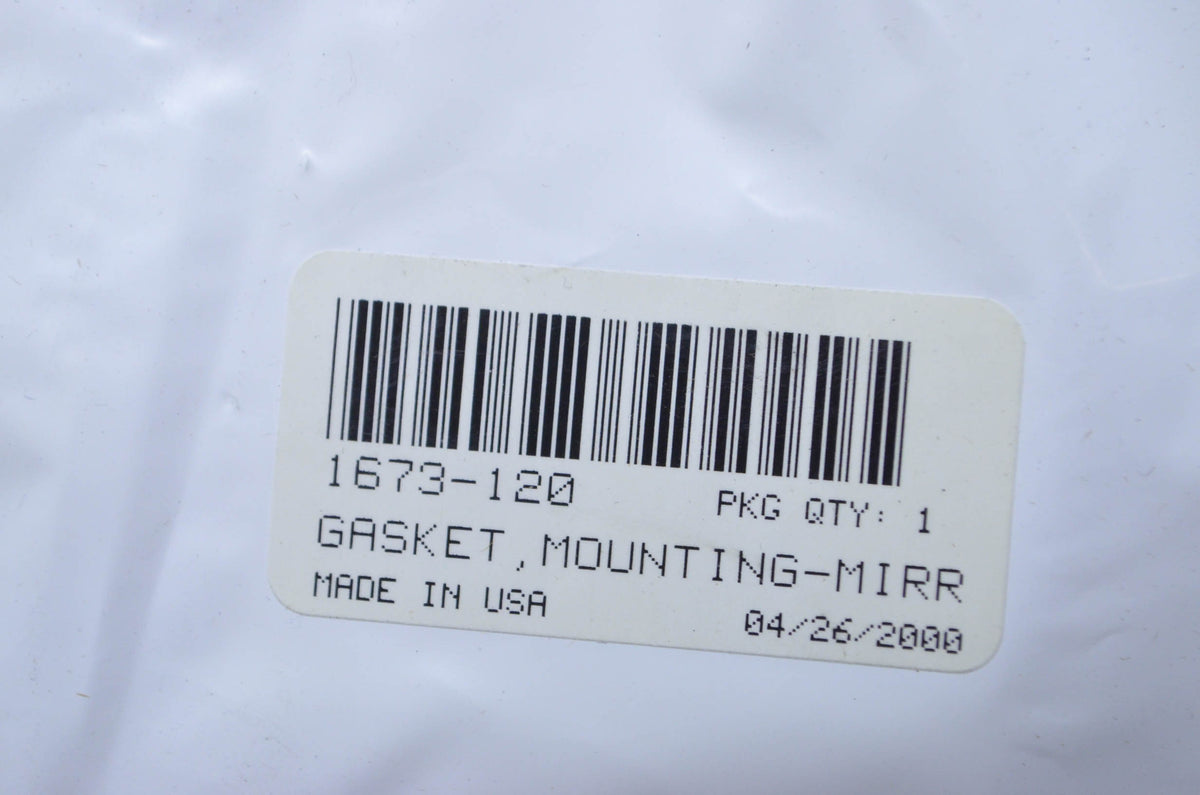 Tigershark 1673-120 Right Mirror Mounting Gasket NOS
