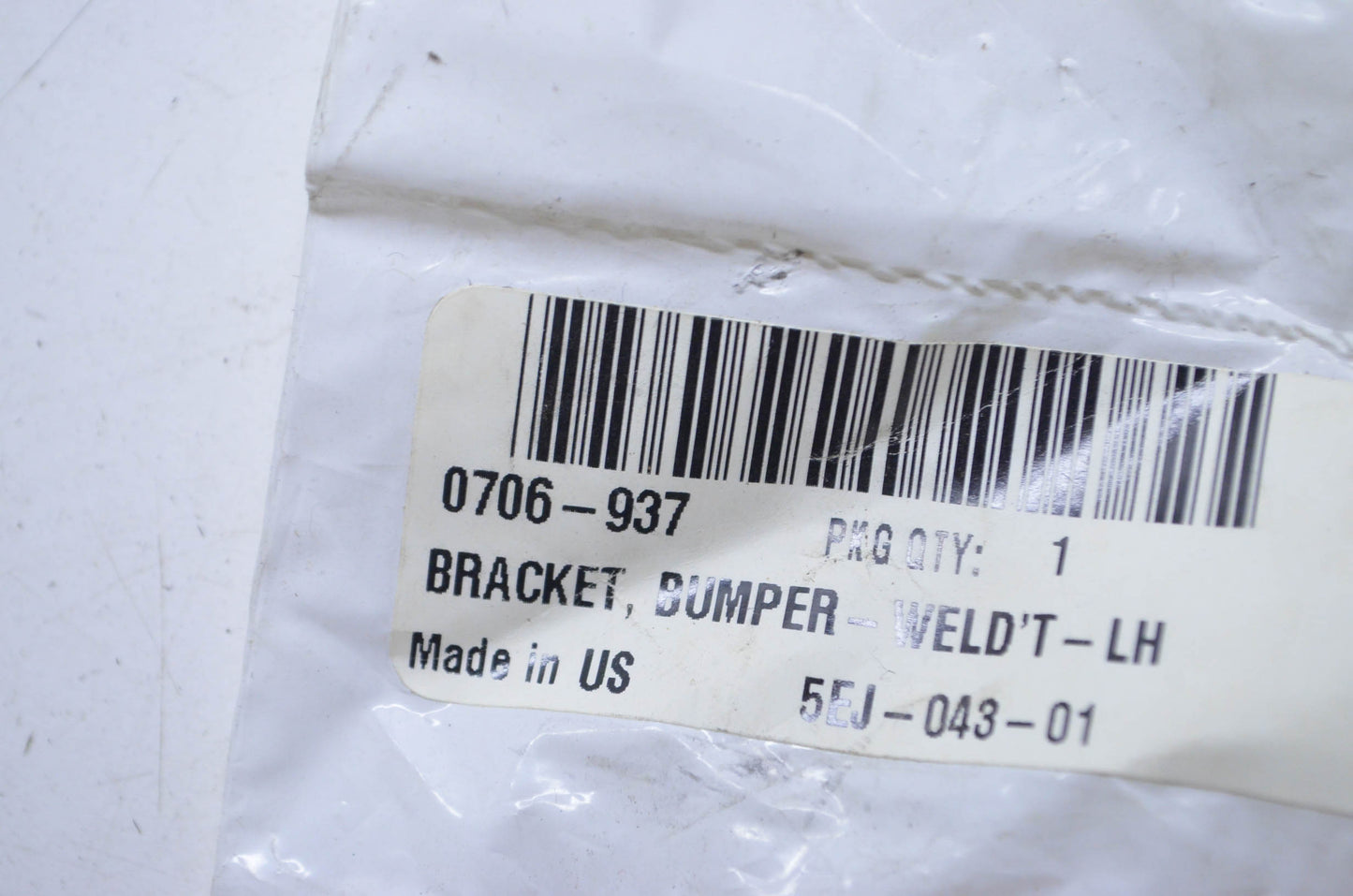 Tigershark 0706-937 Left Bumper Bracket NOS