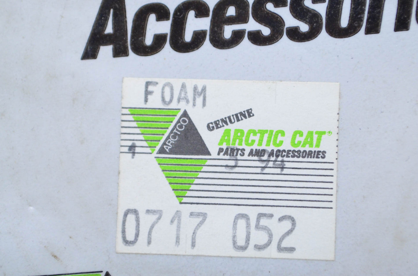 OEM Arctic Cat 0717-052 Neoprene Tape Foam NOS