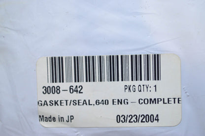 Tigershark 3008-642 640 Engine Complete Gasket/Seal Kit NOS