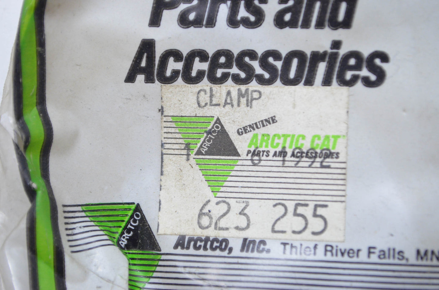 OEM Arctic Cat 0623-255 2/16-3 Hose Clamp NOS