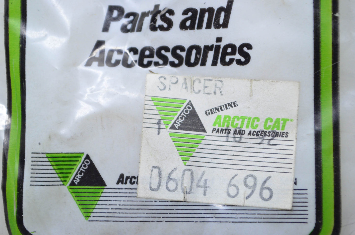 OEM Arctic Cat 0604-696 Idler Arm Shock Spacer NOS