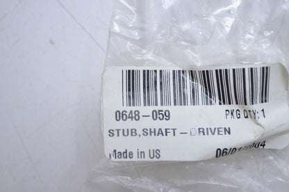 OEM Arctic Cat 0648-059 Driven Shaft Stub NOS