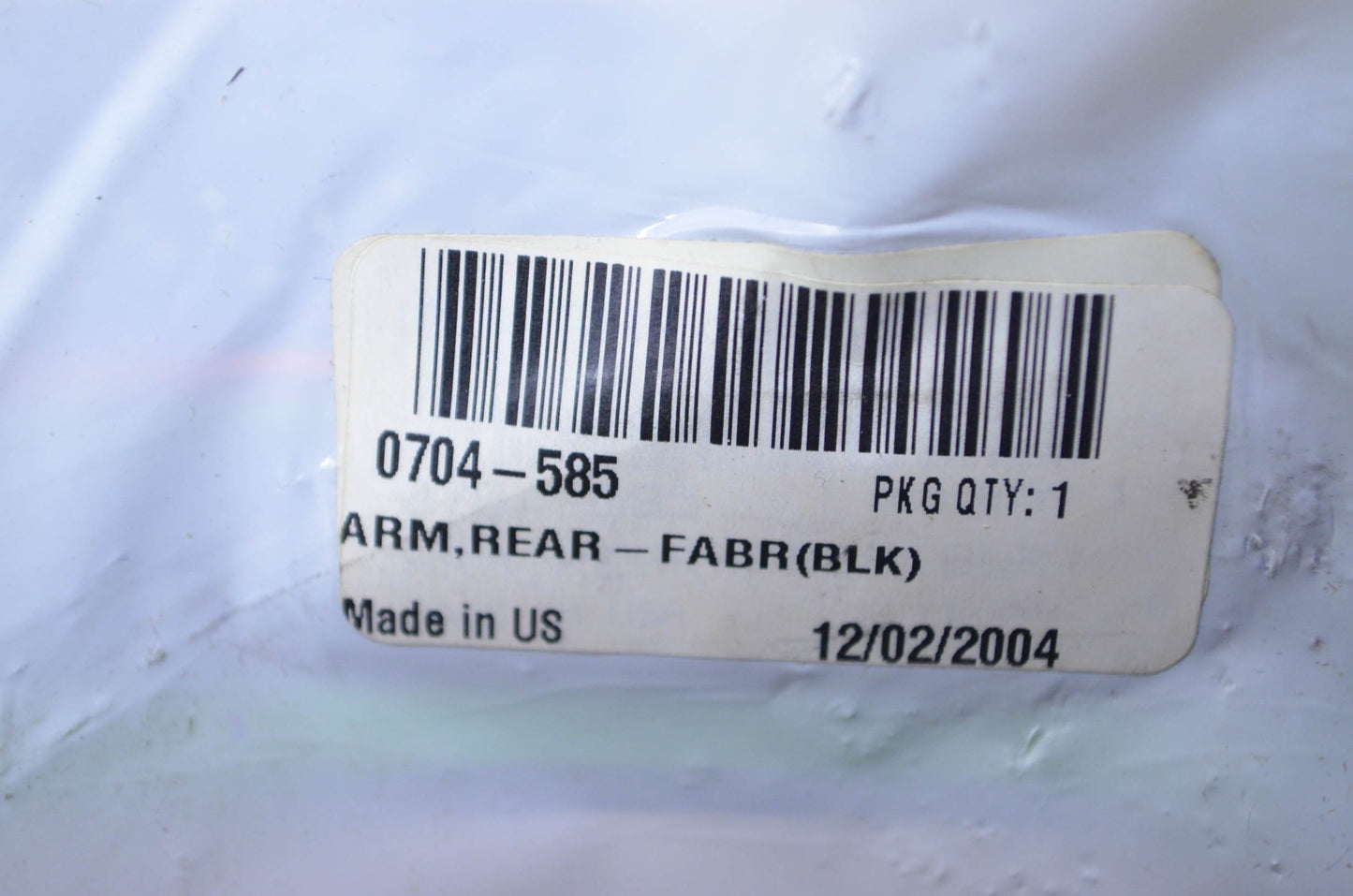 OEM Arctic Cat 0704-585 Black Rear Fabricated Arm NOS