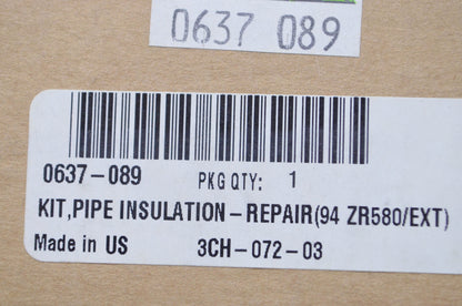 OEM Arctic Cat 0637-089 Pipe Insulation Repair Kit NOS