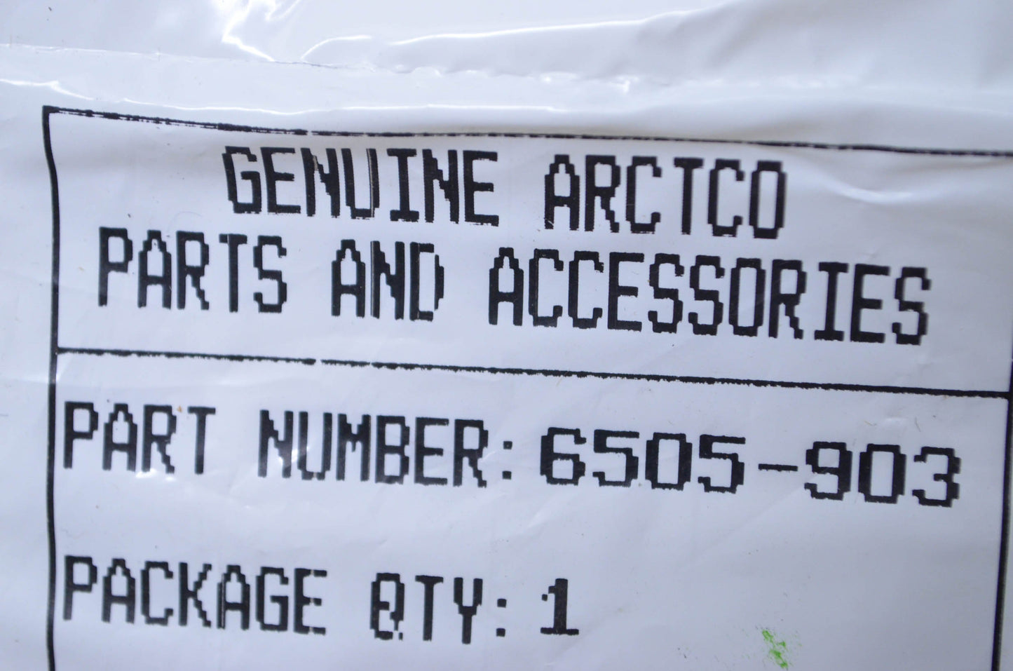OEM Arctic Cat 6505-903 Nipple Fitting NOS