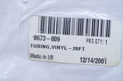20' Vinyl Tubing NOS
