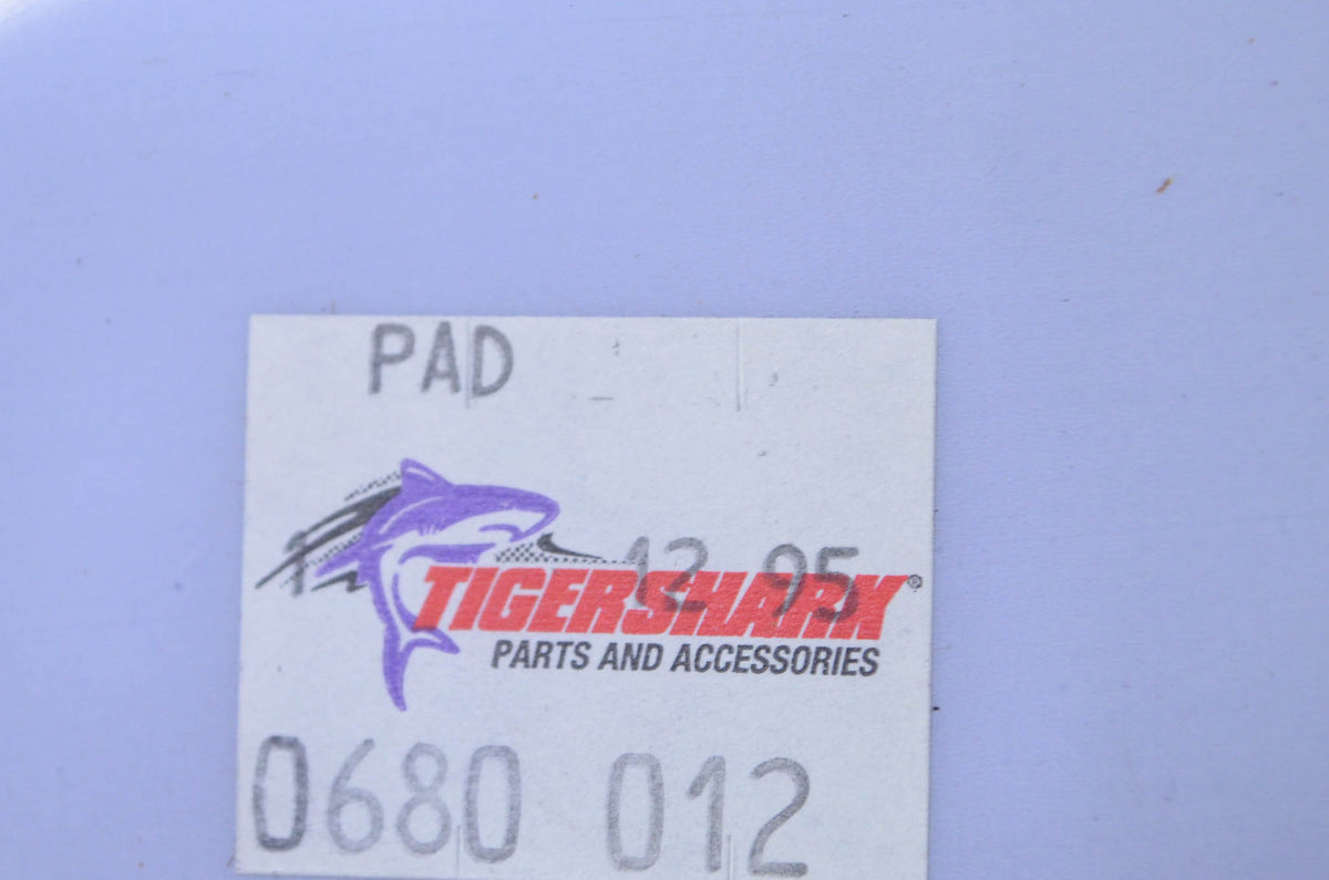 Tigershark 0680-012 Front Right Foot Pad NOS