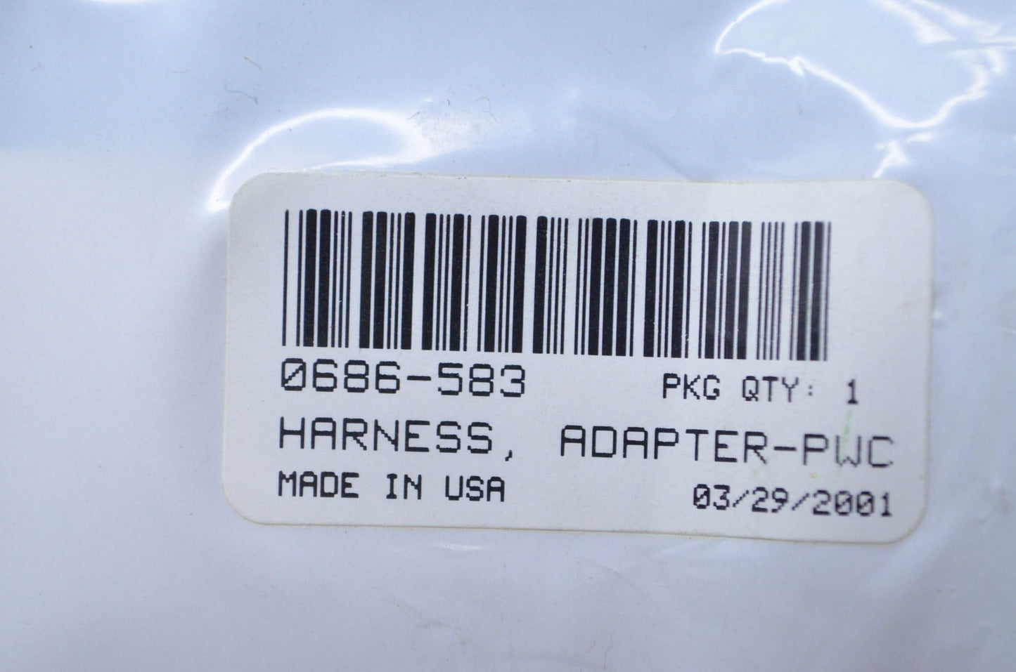Tigershark 0686-583 Adapter Harness NOS