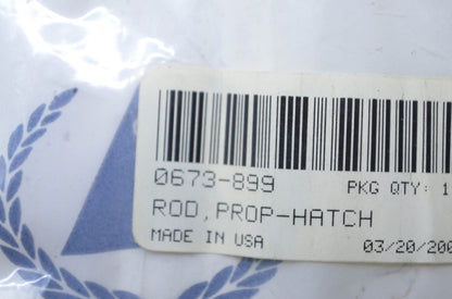 Tigershark 0673-899 Hatch Prop Rod NOS