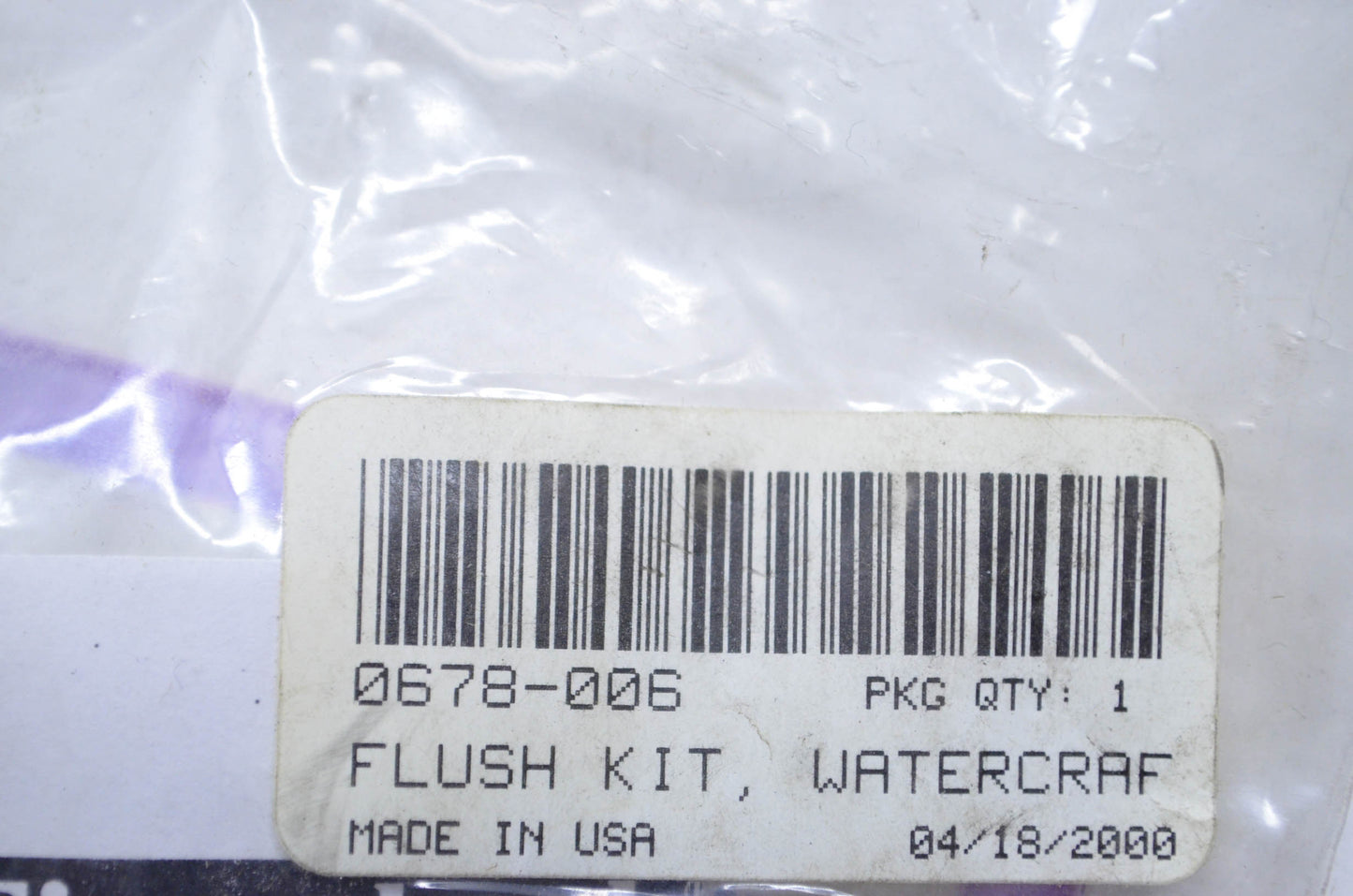 Tigershark 0678-006 Watercraft Flush Kit NOS