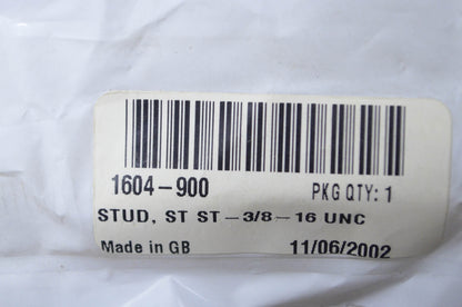 OEM Arctic Cat 1604-900 Stud 3/8-16 NOS