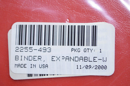 Tigershark 2255-493 Master Parts Manual Expandable Binder NOS