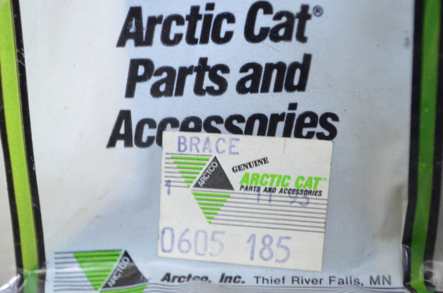 OEM Arctic Cat 0605-185 Left Hand Steeering Support Brace NOS