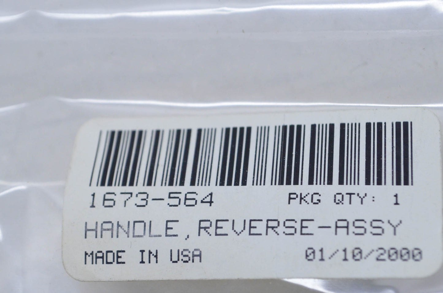 Tigershark 1673-564 Reverse Handle Assembly NOS