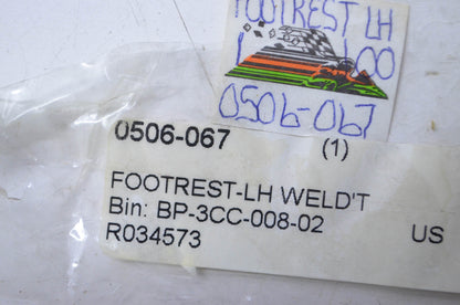 OEM Arctic Cat 0506-067 Left Footrest Weldment NOS