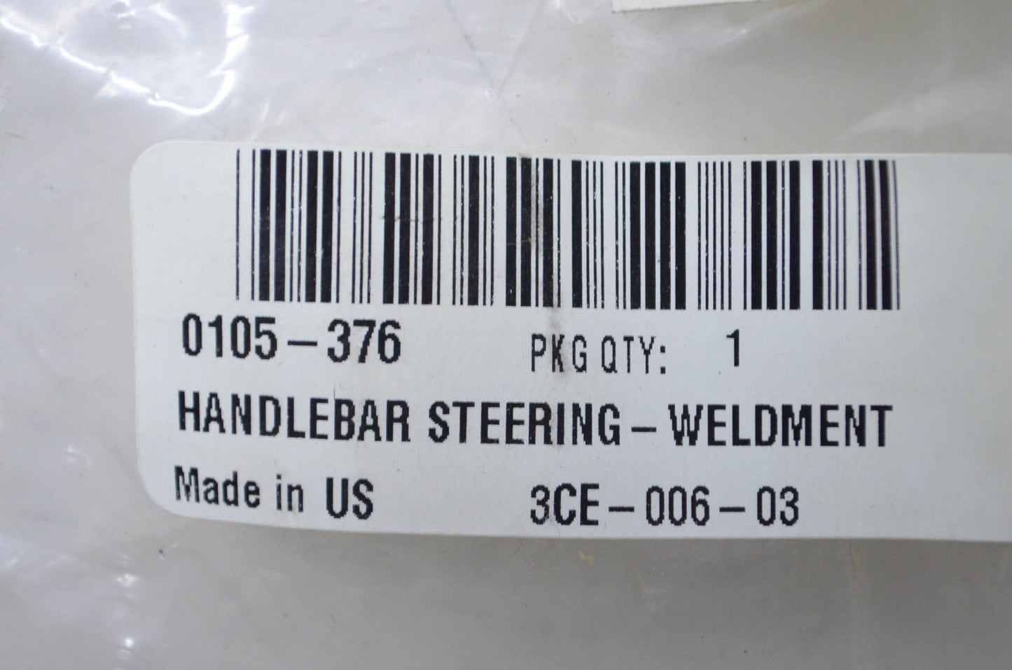 OEM Arctic Cat 0105-376 Weldment Steering Handlebar NOS