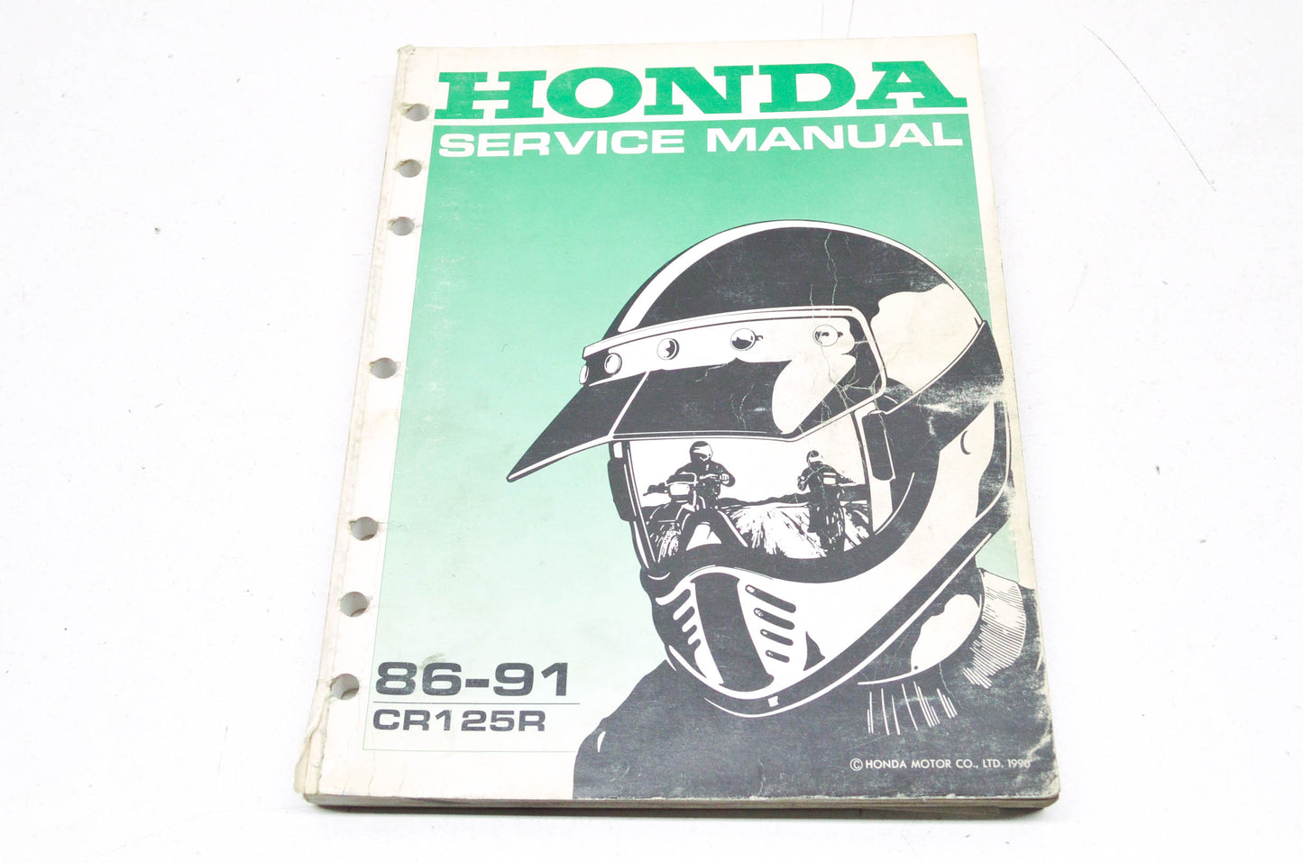 OEM Honda 1986-1991 CR125R Service Manual