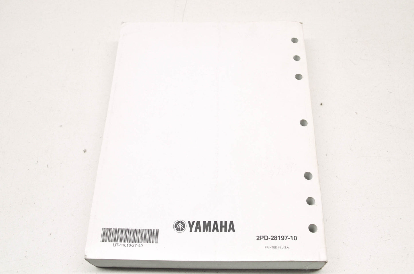 New OEM Yamaha 2014 FJR Service Manual NOS