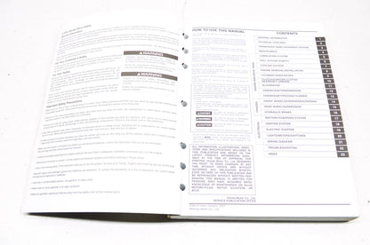 OEM Honda 61MFJ00 Service Manual CBR600RR 07
