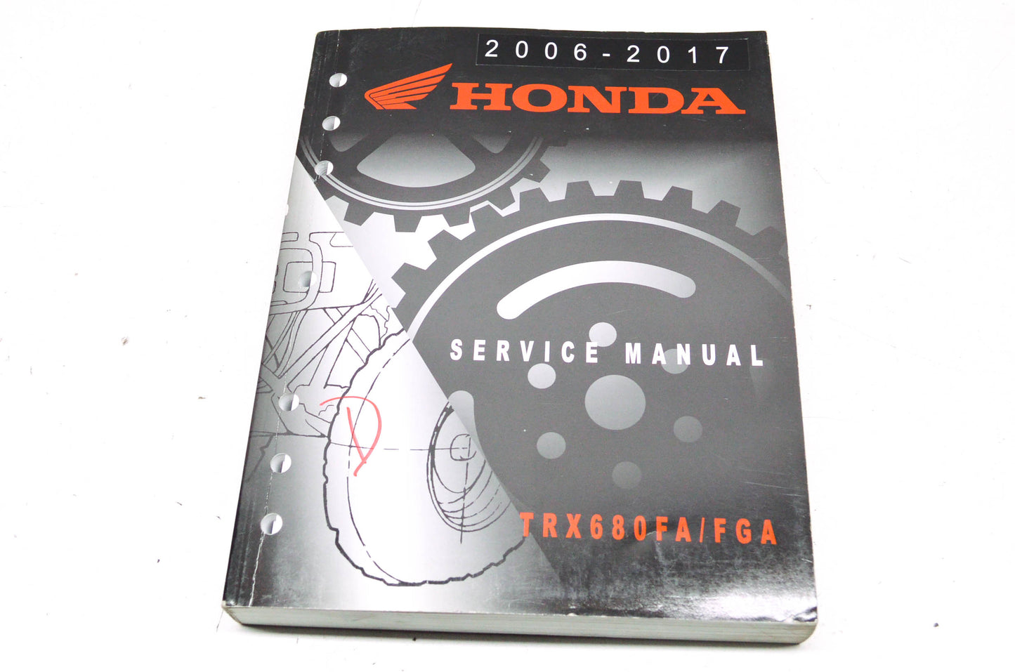 OEM Honda 2006-2017 TRX680FA/FGA Service Manual