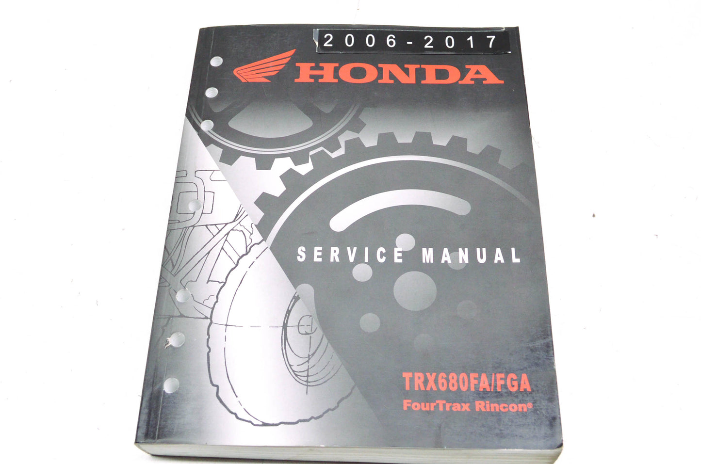OEM Honda 2006-2017 TRX680FA/FGA Fourtrax Rincon Service Manual