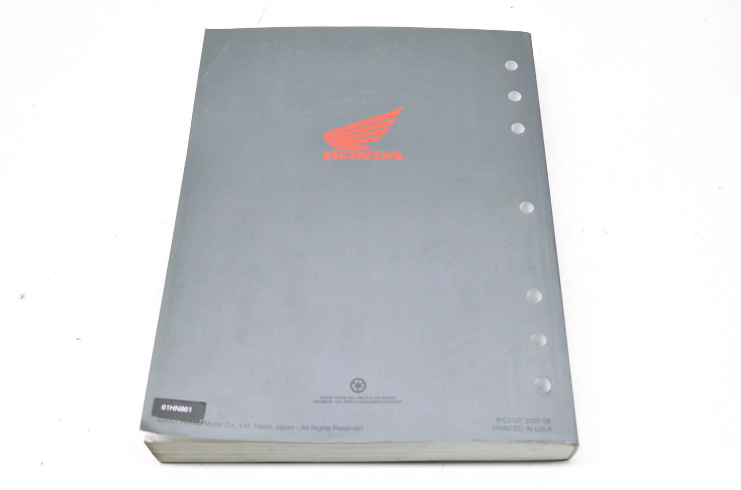 OEM Honda 2006-2017 TRX680FA/FGA Fourtrax Rincon Service Manual