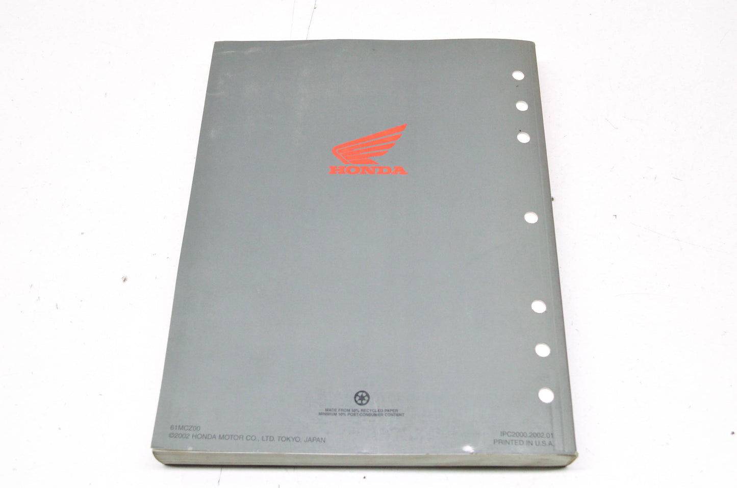 OEM Honda 61MCZ00 Service Manual CB900F 02