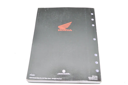 OEM Honda 2014-2016 CBR650F/FA Service Manual