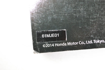OEM Honda 2014-2016 CBR650F/FA Service Manual