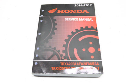 New OEM Honda 2014-2017 TRX420 Service Manual NOS