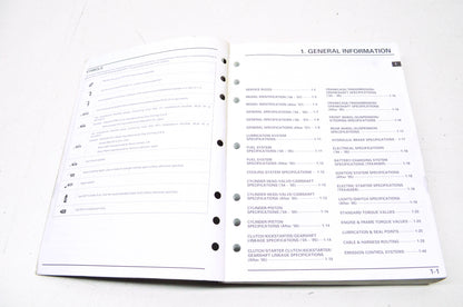 OEM Honda 2004-2014 TRX450R/ER Service Manual