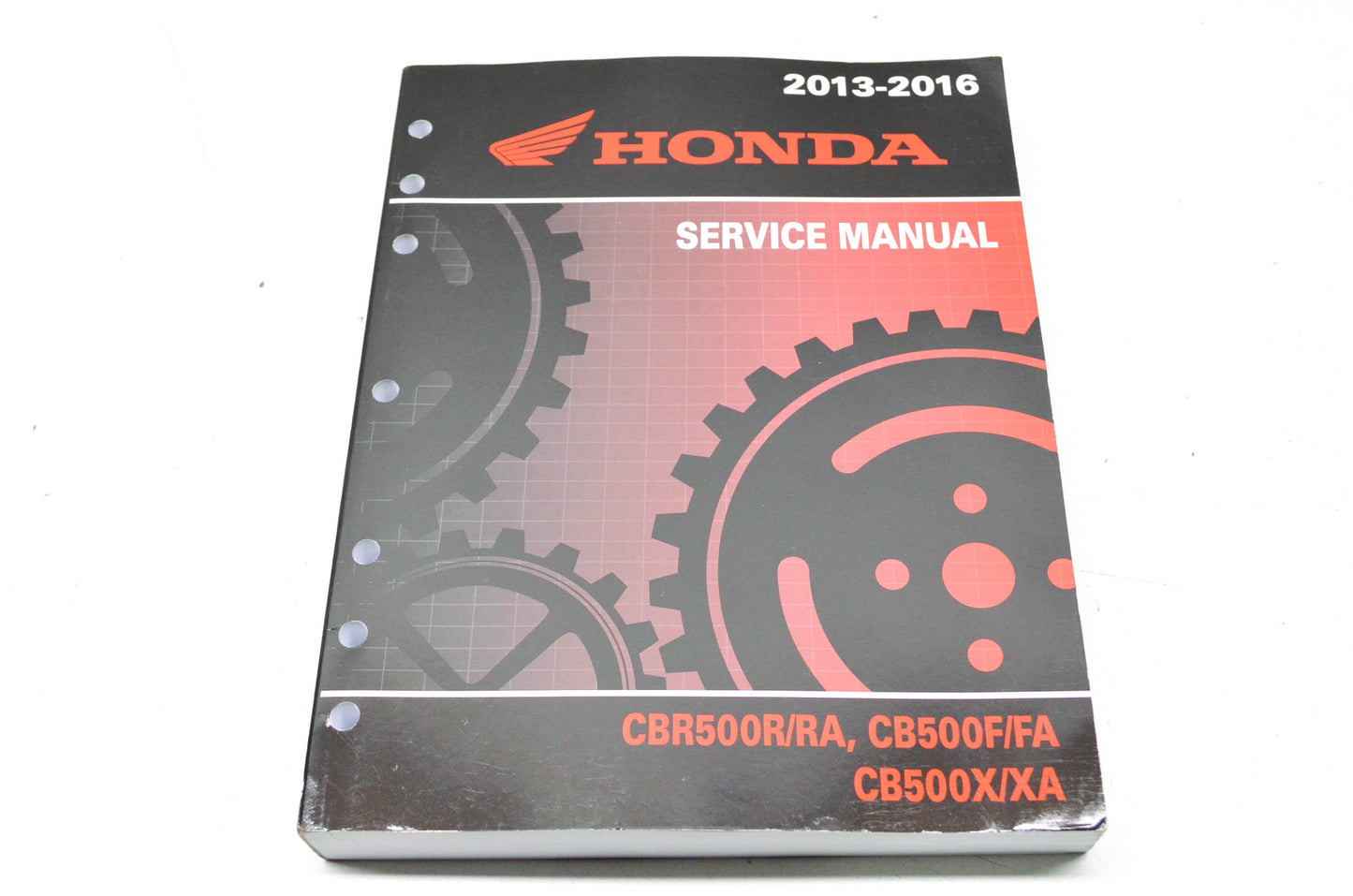 New OEM Honda 2013-2016 CBR500R/RA, CB500F/FA, CB500X/XA Service Manual NOS