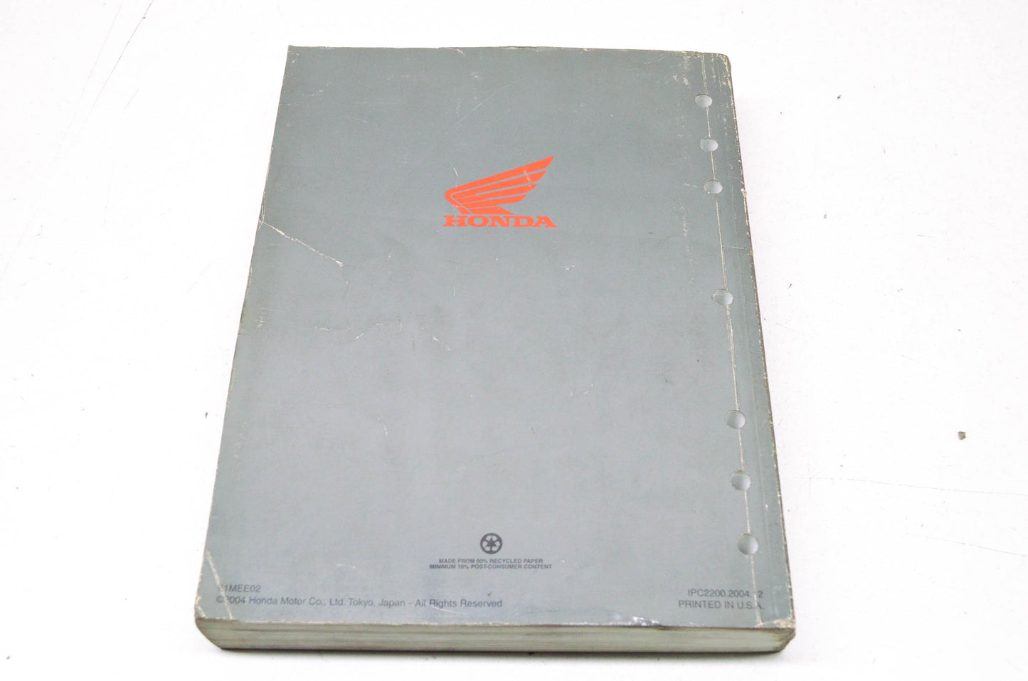 OEM Honda 2003-2005 CBR600RR Service Manual