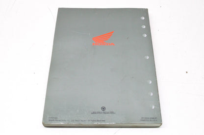 OEM Honda 2004-2007 CRF250R Service Manual