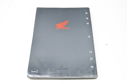 OEM Honda 2010-2013 VT750RS Shadow RS Service Manual