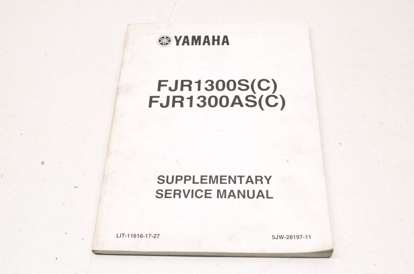 OEM Yamaha LIT-11616-17-27 FJR1300S(C)/AS(C) Service Manual Supplement