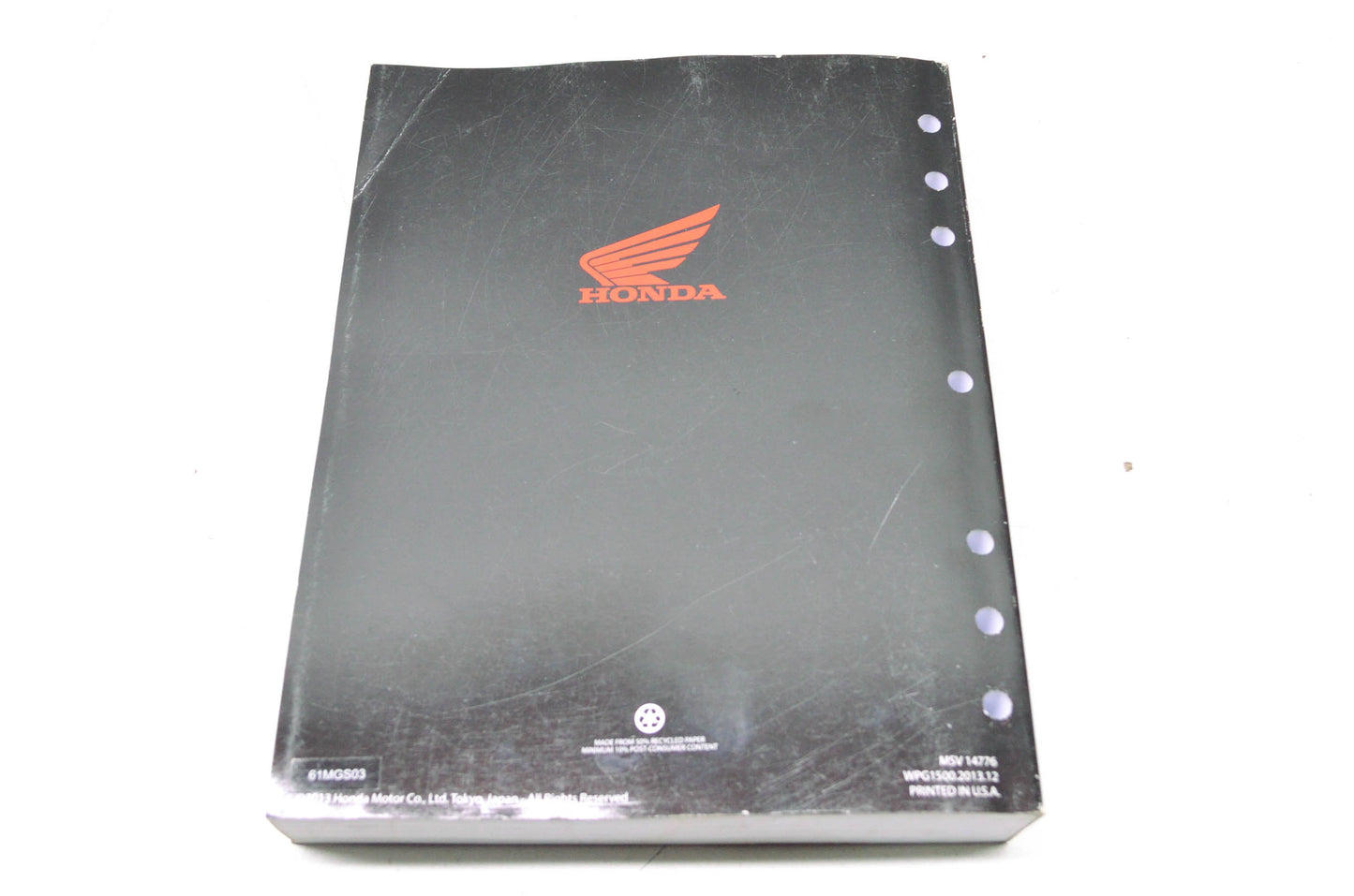 OEM Honda 61MGS03 2012-2015 NC700X/XD Service Manual NOS