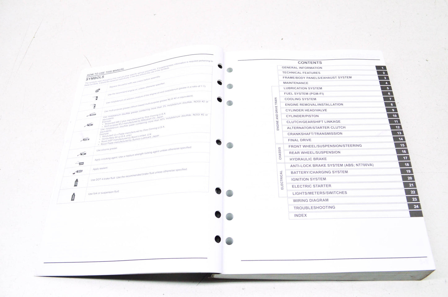 OEM Honda 61MEW00 NT700V 10 Service Manual