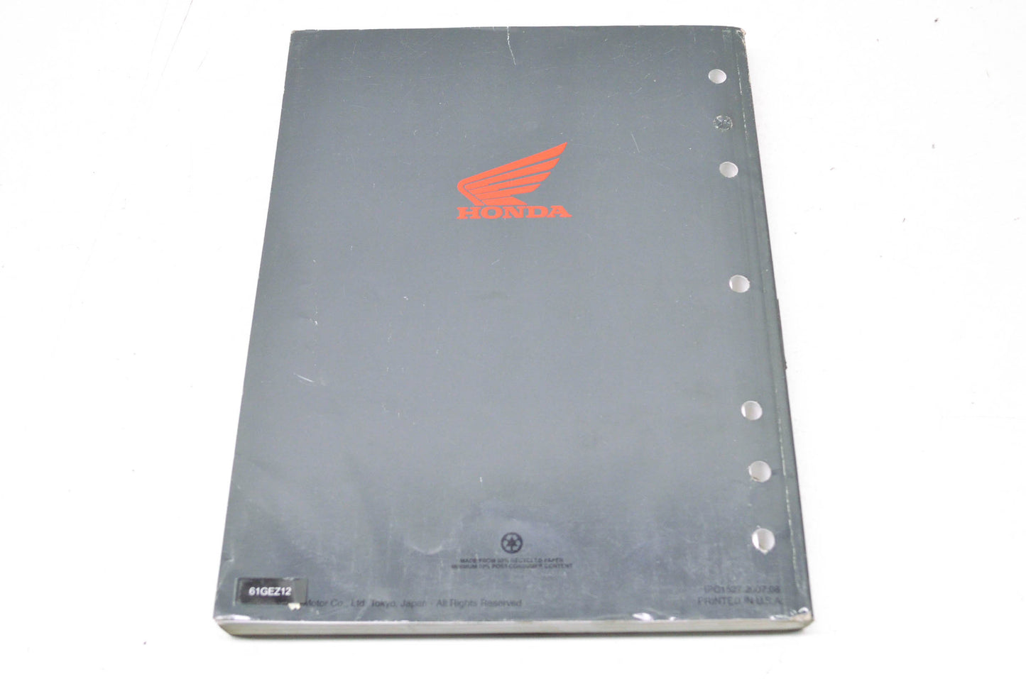 OEM Honda 2003-2016 NPS50 Ruckus Service Manual