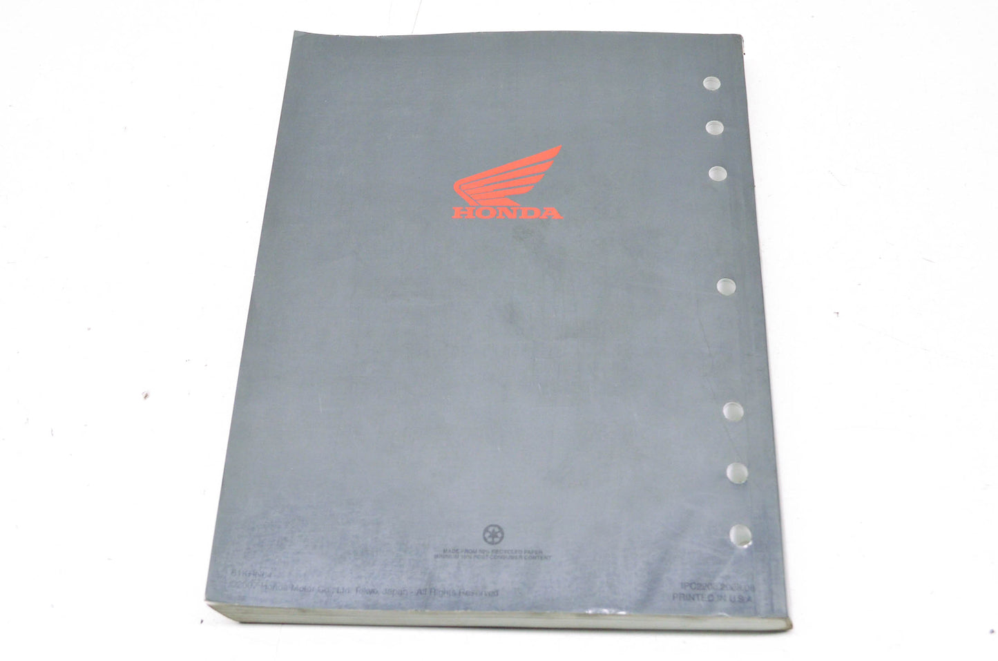 OEM Honda 2004-2008 CRF250R Service Manual