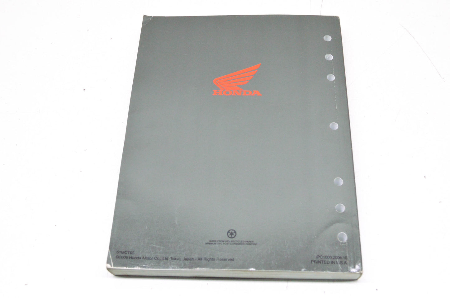 OEM Honda 2002-2007 FSC600/A Silver Wing Service Manual