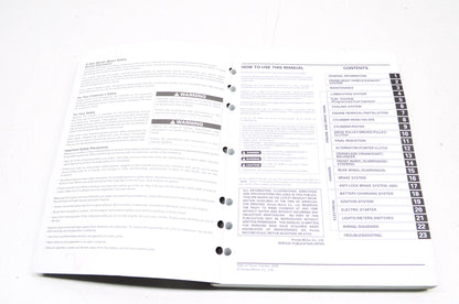 OEM Honda 2002-2007 FSC600/A Silver Wing Service Manual